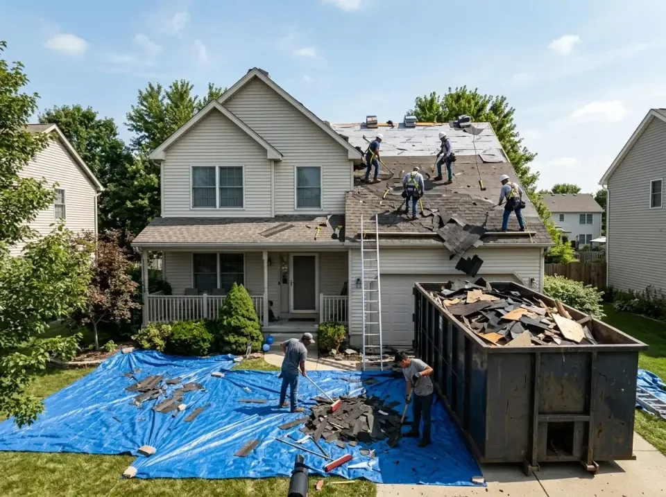 roof-replacement-debris-remova-004 — frequently asked questions, Cheapest Dumpster Rentals in Honeygo, MD